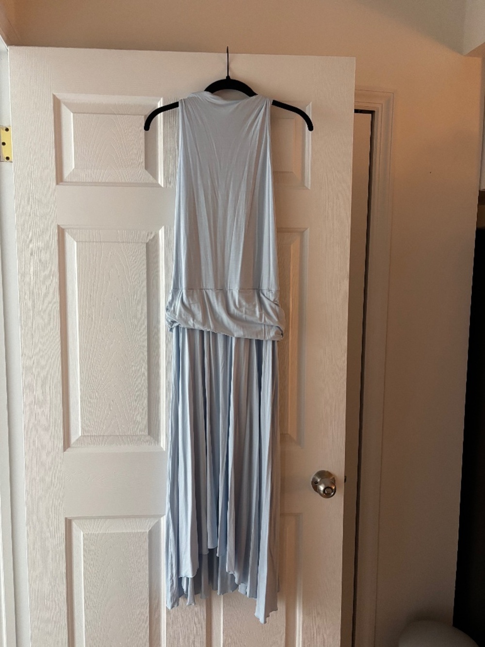 Icy Blue Drop Waist Dress